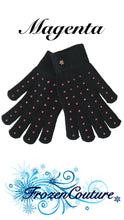 Load image into Gallery viewer, Frozen Couture  Gloves with  Crystals