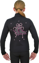 Load image into Gallery viewer, J11X ChloeNoel Crystal Skate Ribbon Fuchsia Jacket