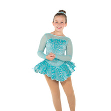 Load image into Gallery viewer, J177/23 Ice Whirl Dress: Tiffany Blue