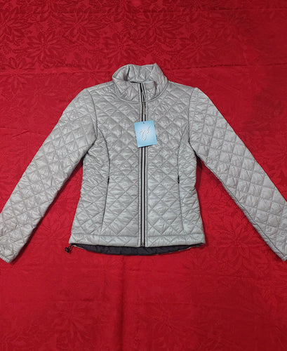 JW01 JIV Quilted Jacket - Silver