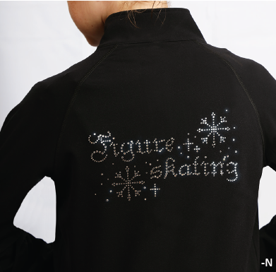 MD24493/25 Mondor Polartec Jacket - Figure Skating Snowflakes
