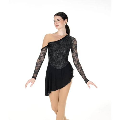 J220/25 Bare Shoulder Dress Black