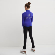 Load image into Gallery viewer, MD24491/1B Mondor Polartec Purple Jacket - Figure Skating Sequins