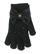 Load image into Gallery viewer, Frozen Couture Luxe Bow Gloves
