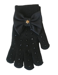 Frozen Couture Luxe Bow Gloves