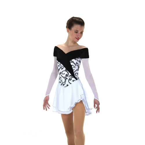 J532/25 Gift Wrap Dress White
