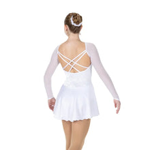 Load image into Gallery viewer, J539/26 Sequins &amp; Satin Dress – Silver Snow