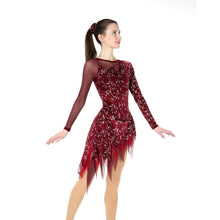 Load image into Gallery viewer, J580/25 Fringe &amp; Fire Dress