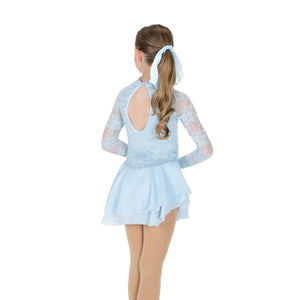 J609/25 Sequin Lining Dress Ice Blue