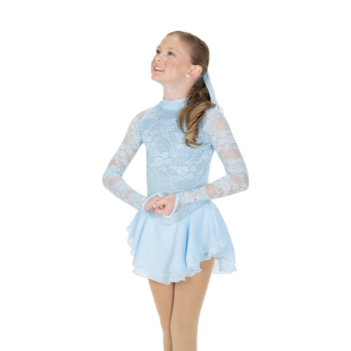 J609/25 Sequin Lining Dress Ice Blue