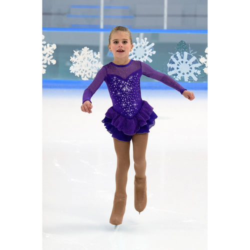 J614/25 Crystal Kisses Dress Purple