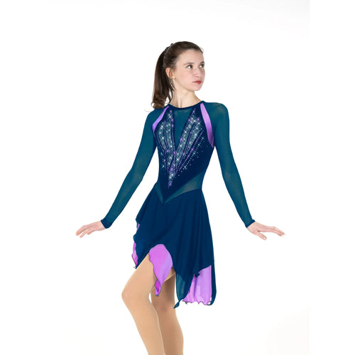 JAA0/25 Ice Deco Dress Teal
