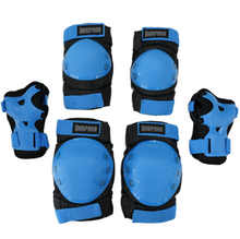 Load image into Gallery viewer, Rampage Knee, Elbow and Wrist Pad Set - Blue