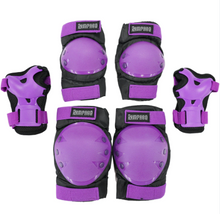 Load image into Gallery viewer, Rampage Knee, Elbow and Wrist Pad Set - Purple