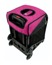 Load image into Gallery viewer, Zuca Black/Hot Pink Seat Cover