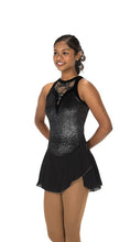 Load image into Gallery viewer, J106/17 Black Lace Drop Dress