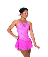 Load image into Gallery viewer, J066/17 Clear Pink Lacy Bows Dress