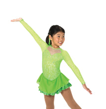 Load image into Gallery viewer, J040/17 A Twist of Lime Dress - Child 10-12
