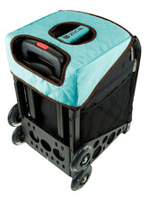 Load image into Gallery viewer, Zuca Turquoise/Brown Seat Cover