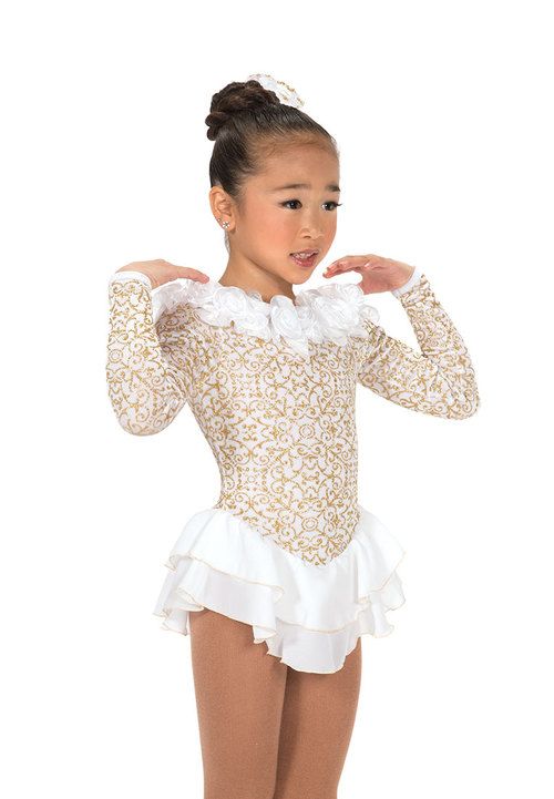 J191/16 Snow Petal Dress - Child 10-12