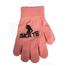 Load image into Gallery viewer, Youth Magic Stretch Gloves with Ice Skate Logo
