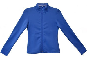 ChloeNoel Fitted Polar Fleece Jacket - Blue