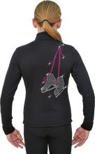 Load image into Gallery viewer, J11X ChloeNoel Crystal Skate Lace Fuchsia  Jacket
