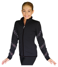 Load image into Gallery viewer, JS96X Crystal Spiral Jacket with Colour Zipper AB