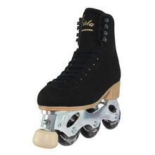 Load image into Gallery viewer, PA500/Jackson Atom Women&#39;s Inline Figure Skates - Black Vista