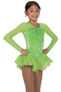 J172/16 Lime All the Time Dress - Child 6-8