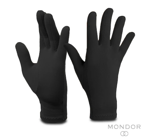 Mondor Black Gloves