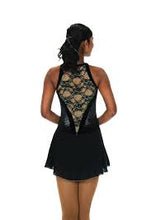 Load image into Gallery viewer, J106/17 Black Lace Drop Dress