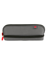 Load image into Gallery viewer, Pencil Case- Grey/Red