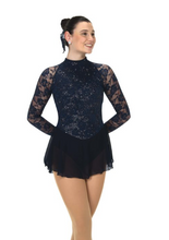 Load image into Gallery viewer, J604/22 Lace Estate Dress Navy