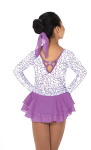 J667/22 Snow Violets Dress