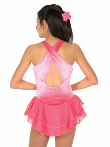J010/15 Pink Ice Shimmer Dress - Child 10-12
