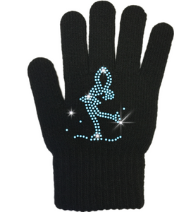 ChloeNoel Crystal Layback Skater Gloves